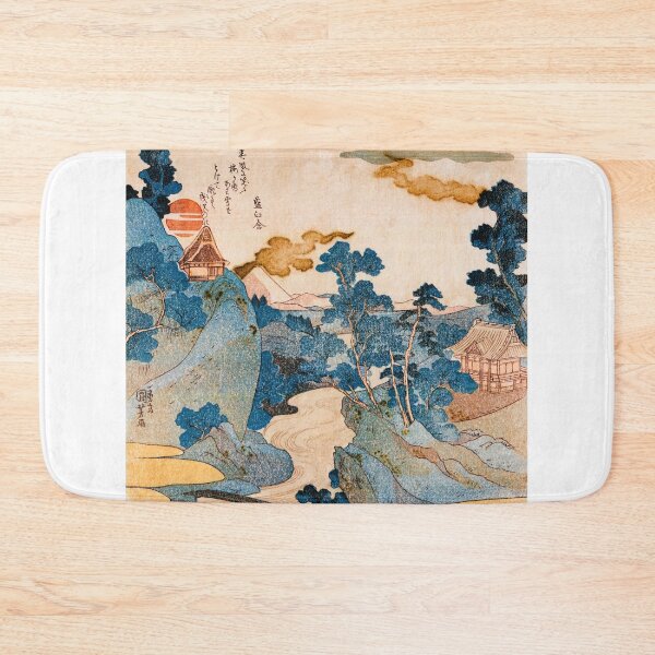 Item preview, Evening View of Mount Fuji - Vintage Ukiyo-e Landscape designed and sold by Open Canvas.