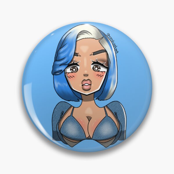 Item preview, Cardi B - Blue Ombré (Bob) designed and sold by cardiisshook.