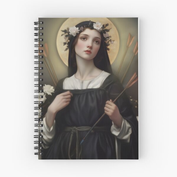 Item preview, Saint Dorothy of Montau designed and sold by SanctifiedSouls.
