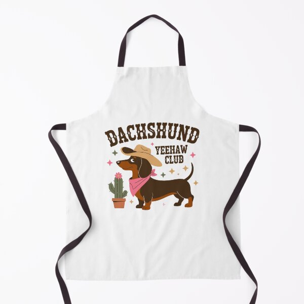Item preview, Dachshund Yeehaw Club – Cute Cowboy Sausage Dog Illustration designed and sold by Snifferius.