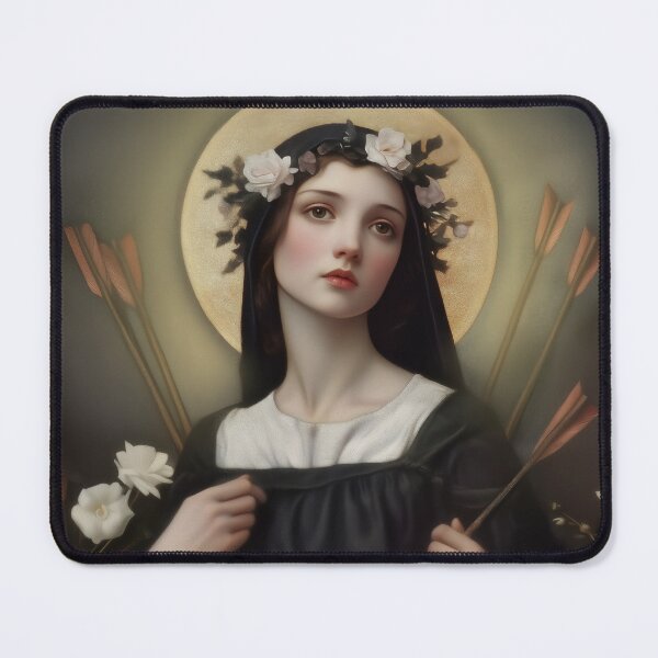 Item preview, Saint Dorothy of Montau designed and sold by SanctifiedSouls.