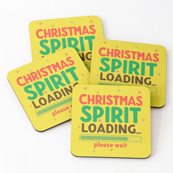 Item preview, Christmas Spirit Loading – Funny Holiday Loading Bar Shirt designed and sold by EchopawCo.