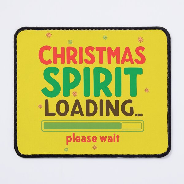 Item preview, Christmas Spirit Loading – Funny Holiday Loading Bar Shirt designed and sold by EchopawCo.