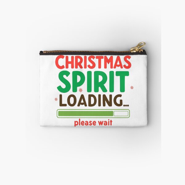 Item preview, Christmas Spirit Loading – Funny Holiday Loading Bar Shirt designed and sold by EchopawCo.