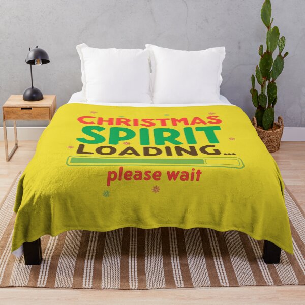 Item preview, Christmas Spirit Loading – Funny Holiday Loading Bar Shirt designed and sold by EchopawCo.