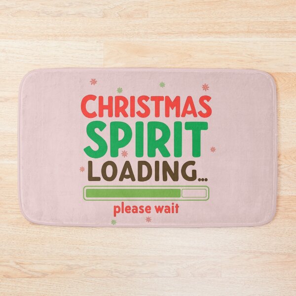 Item preview, Christmas Spirit Loading – Funny Holiday Loading Bar Shirt designed and sold by EchopawCo.