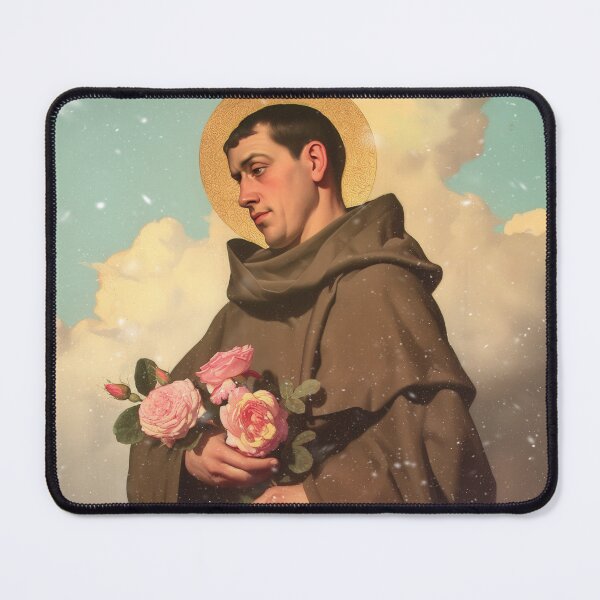 Item preview, Saint Didacus of Alcalá designed and sold by SanctifiedSouls.