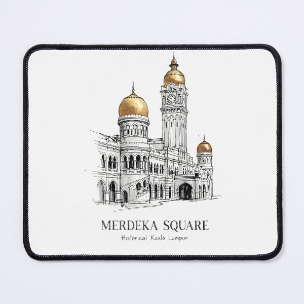 Item preview, Sultan Abdul Samad Building - Merdeka Square Historical Sketch designed and sold by Digital Dreams Arts.