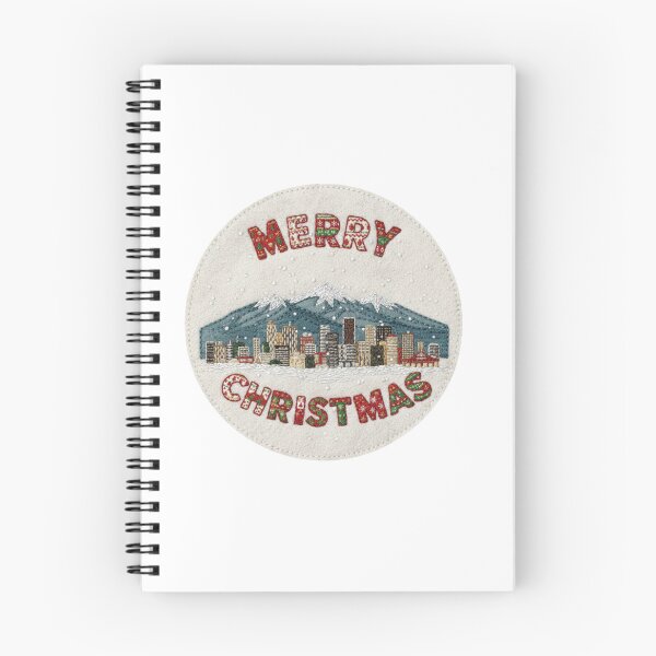 Item preview, Vancouver Merry Christmas Cozy Canadian Textile Patch designed and sold by Imaginarium of Chaos falcon88 .