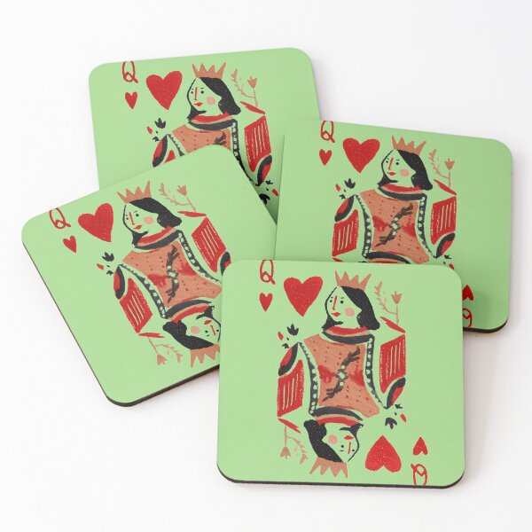 Item preview, Queen of hearts card designed and sold by Brendon987.