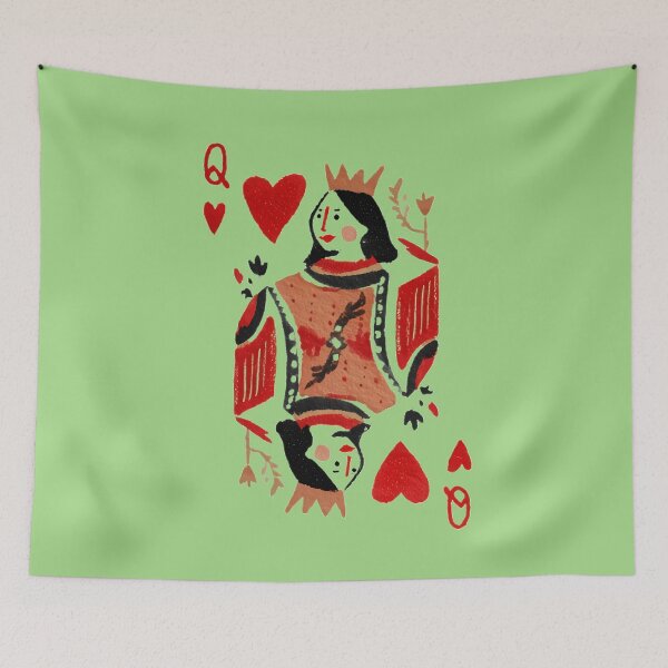 Item preview, Queen of hearts card designed and sold by Brendon987.