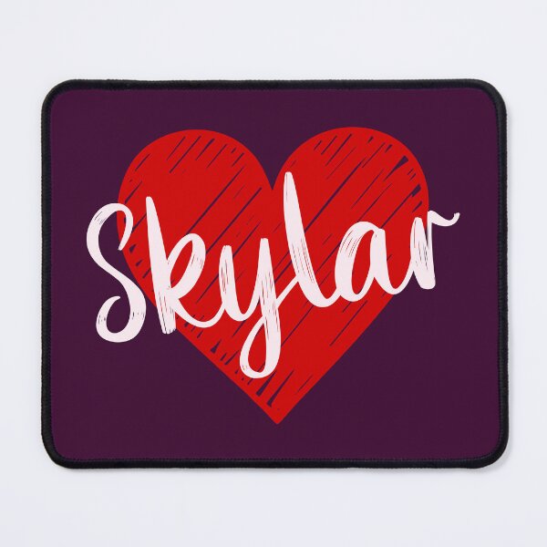 Item preview, Skylar Name Red Heart  designed and sold by Jeallan Designs.