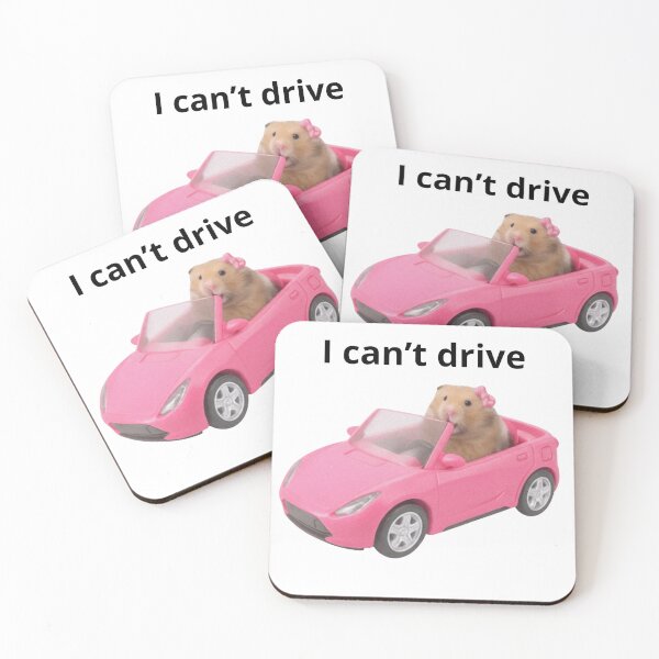 Item preview, I Cant Drive Funny Hamster Meme Shirt, Popular Meme Shirt, Viral Meme Shirt, Sad Hamster, Crying Hamster, Funny Hamster, Viral Hamster Shirt  designed and sold by Lunafy Design.