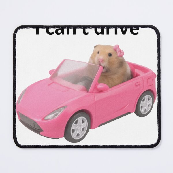 Item preview, I Cant Drive Funny Hamster Meme Shirt, Popular Meme Shirt, Viral Meme Shirt, Sad Hamster, Crying Hamster, Funny Hamster, Viral Hamster Shirt designed and sold by Lunafy Design.