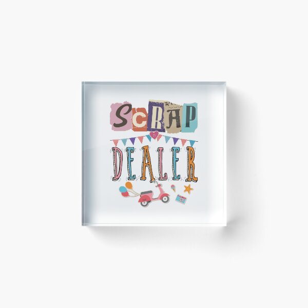 Item preview, Scrap Dealer Scrapbooking Scrapbooker designed and sold by jaygo.