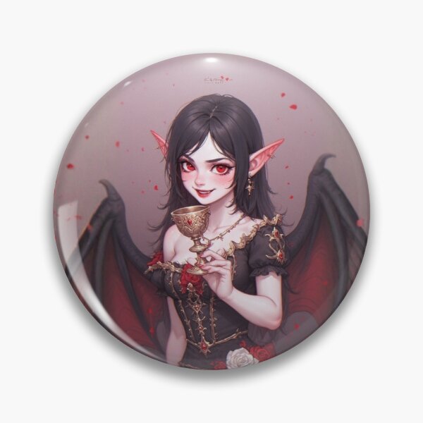 Item preview, Vampire Princess with Blood Chalice designed and sold by RED-MOUSE.