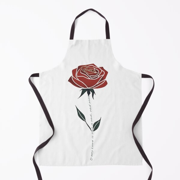 Item preview, Robert Burns Poetry Gift - O My Luve Is Like A Red Red Rose designed and sold by Loom on the Loch.