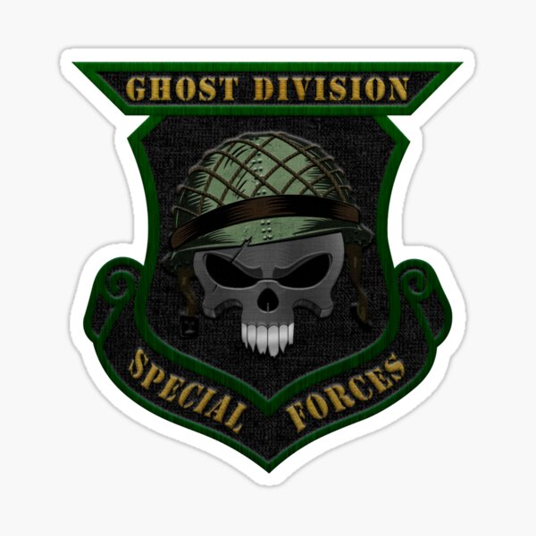 Ghost Division Sticker
