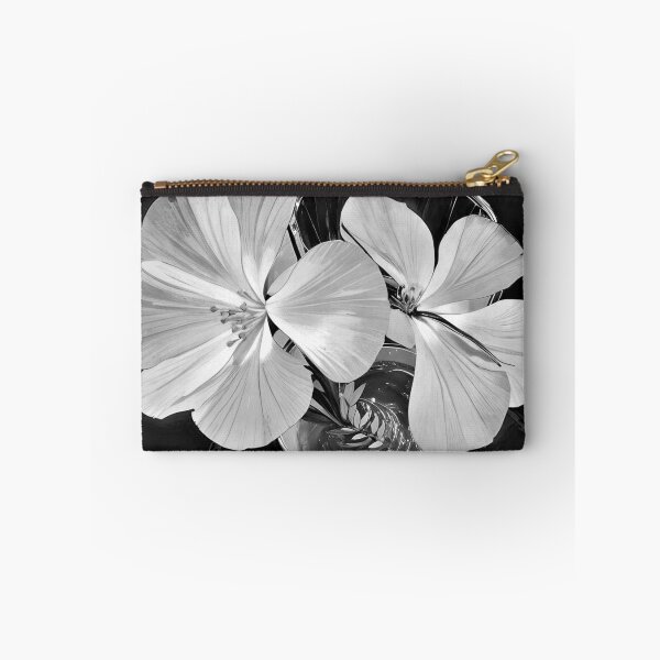 Item preview, Two BW Flowers in a Glass Cup designed and sold by Jasna Dragun.