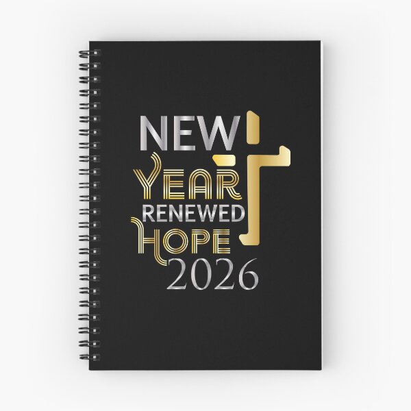 Item preview, New Year 2026 Renewed Hope in The Cross Of Jesus designed and sold by psalm23heals.