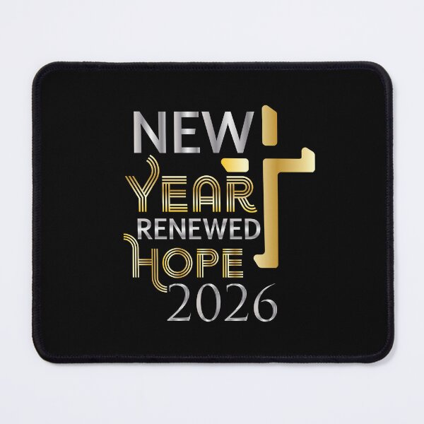 Item preview, New Year 2026 Renewed Hope in The Cross Of Jesus designed and sold by psalm23heals.