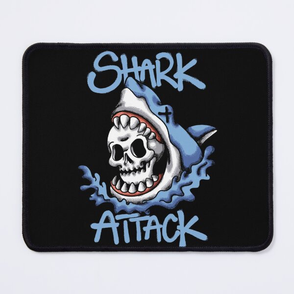 Item preview, Skull Shark Attack Dark Ocean Predator designed and sold by Oniyasha.