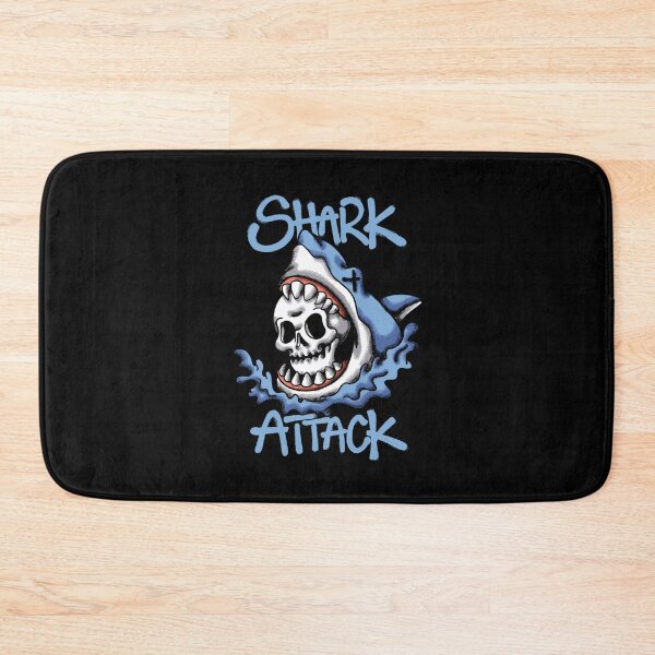 Item preview, Skull Shark Attack Dark Ocean Predator designed and sold by Oniyasha.
