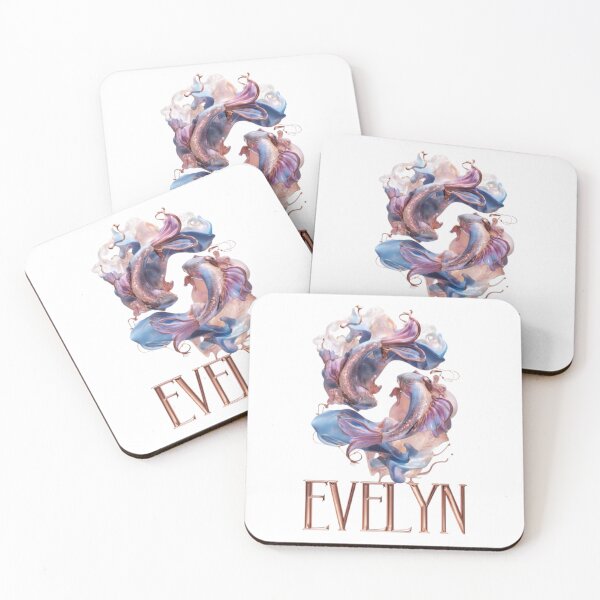 Item preview, Evelyn, the Pisces Celestial Fish designed and sold by AlexLineArt.