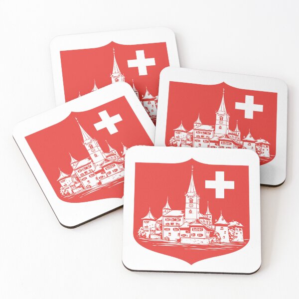 Item preview, Bern Switzerland Flag designed and sold by SMARTKIT  DESIGNAGENCY.