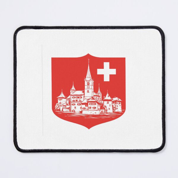Item preview, Bern Switzerland Flag designed and sold by SMARTKIT DESIGNAGENCY.