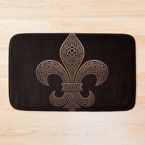 Item preview, Fleur De Lys Celtic Knot Irish French Fusion Heritage Symbol designed and sold by ProjectNoah.