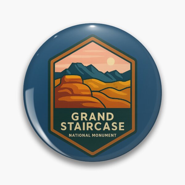 Artikelvorschau, Grand Staircase National Monument entworfen und verkauft von Broken Antler Designs .