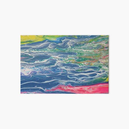 Let It Flow Art Board Print