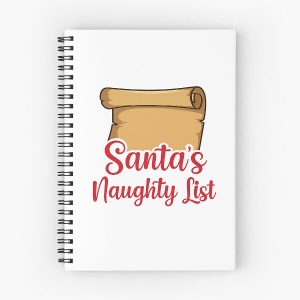 Item preview, La lista de niños traviesos de Santa designed and sold by HBK ACCESSORIES.