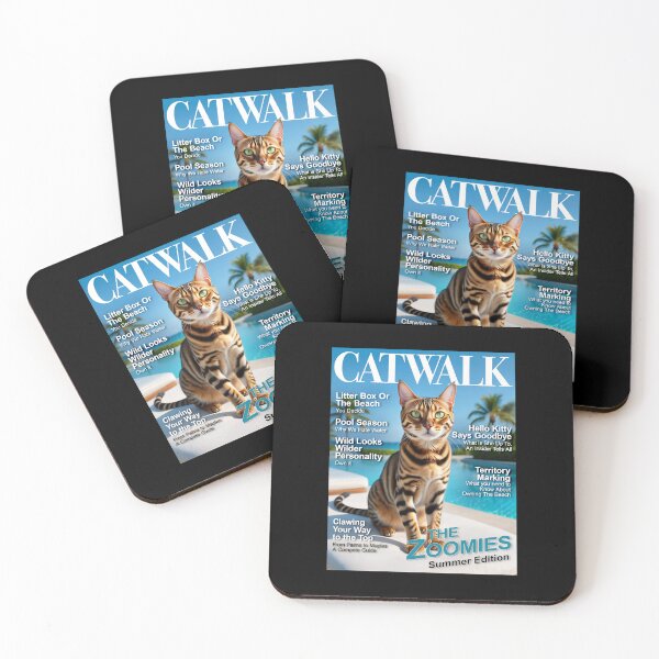 Item preview, CATWALK — The Zoomies: Summer Edition — The Ultimate Guide to Bengal Attitude designed and sold by FrancophileFun.