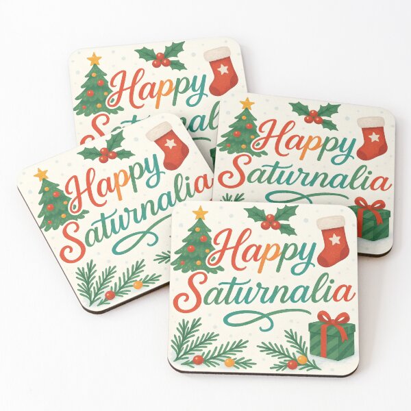 Item preview, Happy Saturnalia roman christmas designed and sold by WirelessChimp.