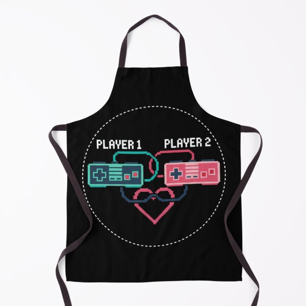 Item preview, Player 1 & Player 2 – Retro Gamer Valentine designed and sold by ARTReMi.