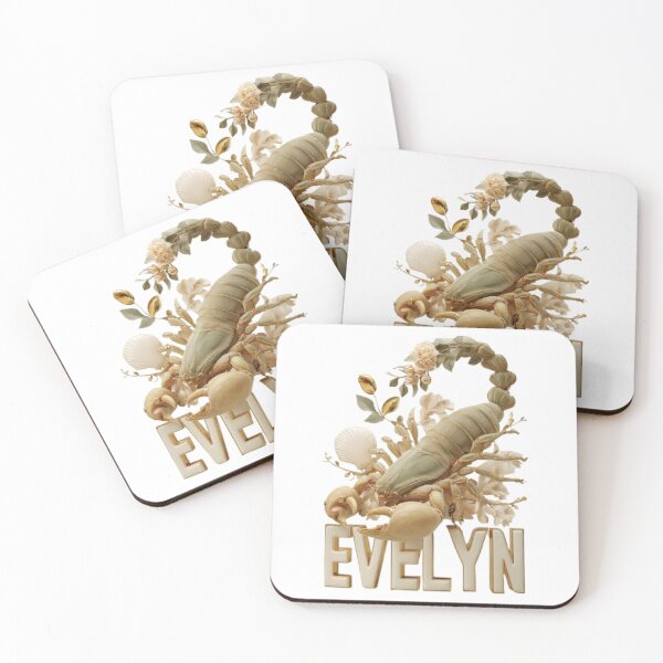 Item preview, Evelyn, the Scorpio Celestial Scorpion designed and sold by AlexLineArt.