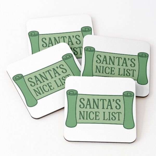 Item preview, Santa's Nice List designed and sold by HBK ACCESSORIES.