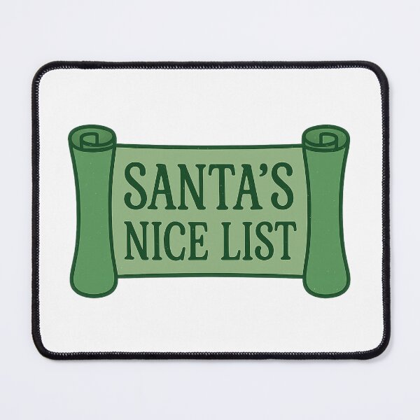 Item preview, Santa's Nice List designed and sold by HBK ACCESSORIES.