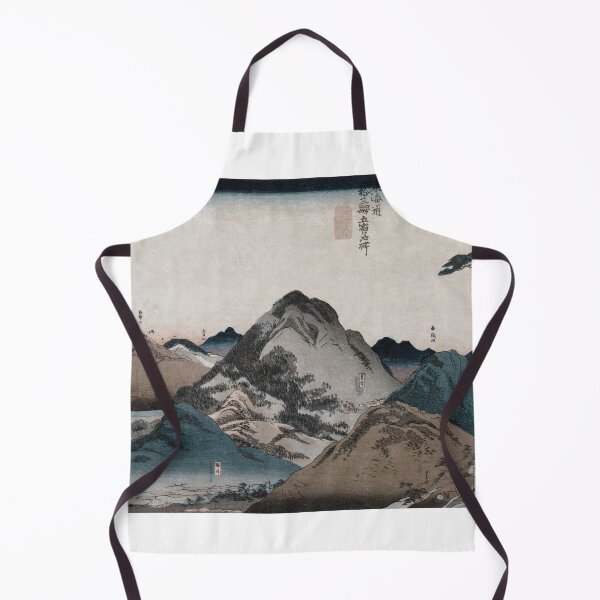 Item preview, Vintage Japanese Mountain Pass | Hiroshige Landscape Art designed and sold by Open Canvas.