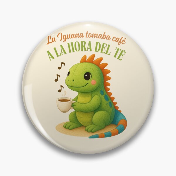 Item preview, Iguana drinking coffee at teatime designed and sold by valecoconubo27.