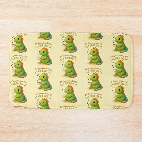 Item preview, Iguana drinking coffee at teatime designed and sold by valecoconubo27.