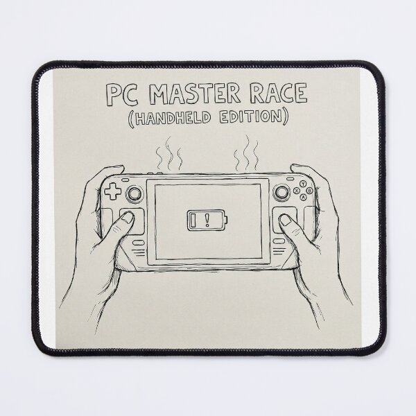 Item preview, Handheld Gamer - PC Master Race Art designed and sold by ryanguas.