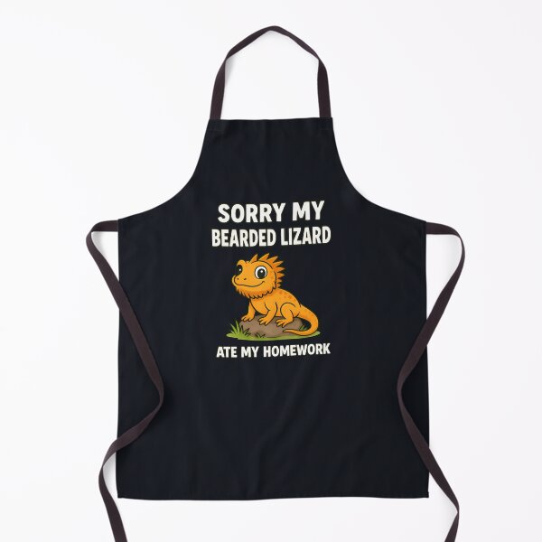 Item preview, Sorry My Bearded Dragon Ate My Homework - Funny Lizard Quote for Students and Kids designed and sold by Aesthetic-Avenue.
