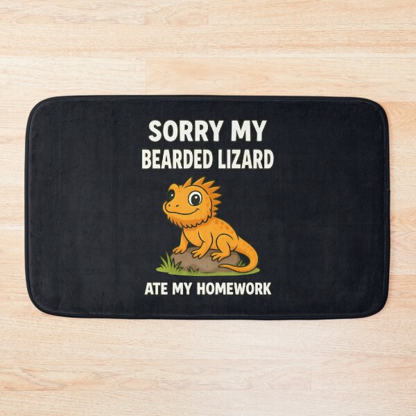 Item preview, Sorry My Bearded Dragon Ate My Homework - Funny Lizard Quote for Students and Kids designed and sold by Aesthetic-Avenue.