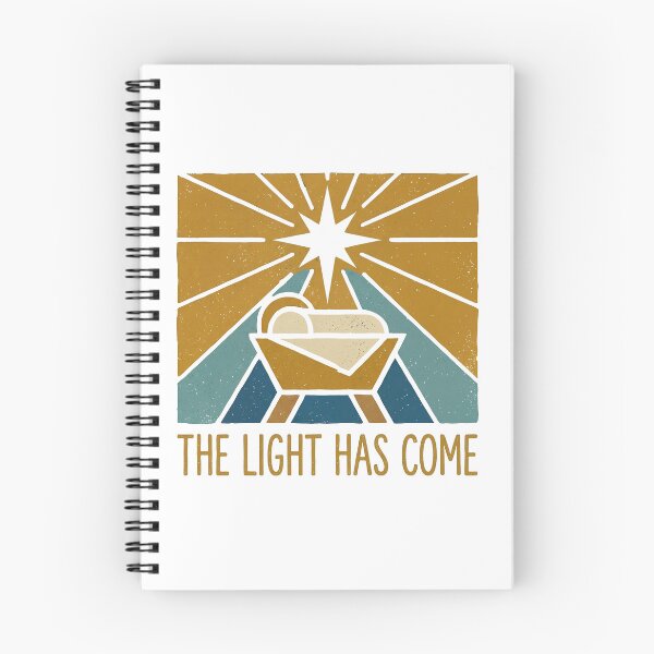 Item preview, The Light Has Come – Nativity Star Christian Christmas Art designed and sold by ThePurpleMelon.