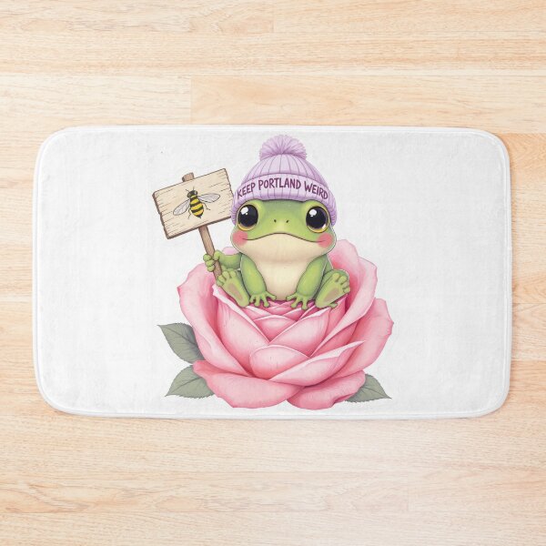 Artikelvorschau, Portland-Froschprotest: Surrealer Frosch & Rosen entworfen und verkauft von w66aboo.