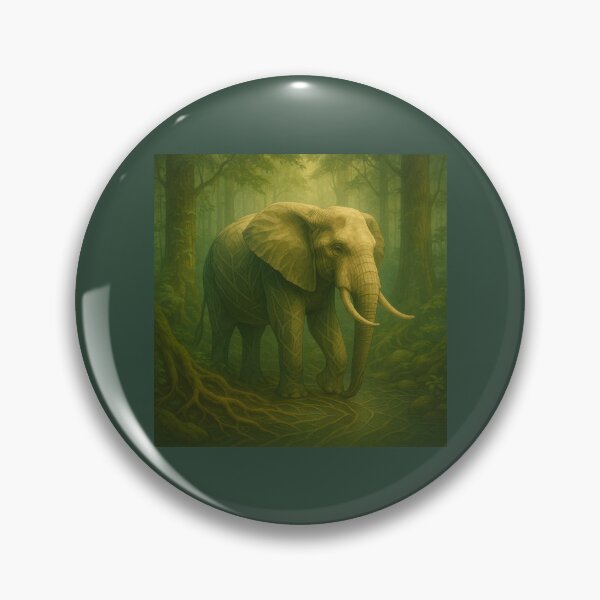 Item preview, Elephant Forest Guardian – GeoWild Nature Protector Art designed and sold by GeoWild Designs.