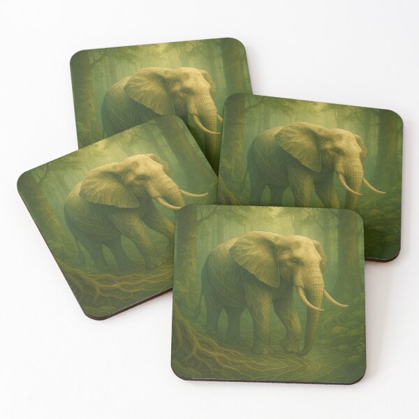 Item preview, Elephant Forest Guardian – GeoWild Nature Protector Art designed and sold by GeoWild Designs.